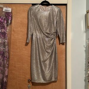 Metallic dress Eliza J